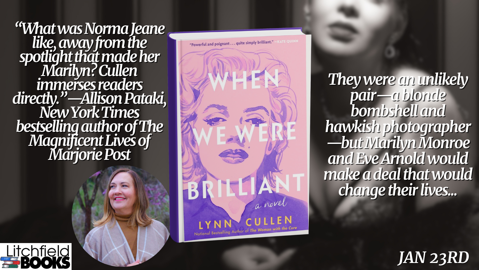 Bestselling Author Lynn Cullen, “When We Were Brilliant”