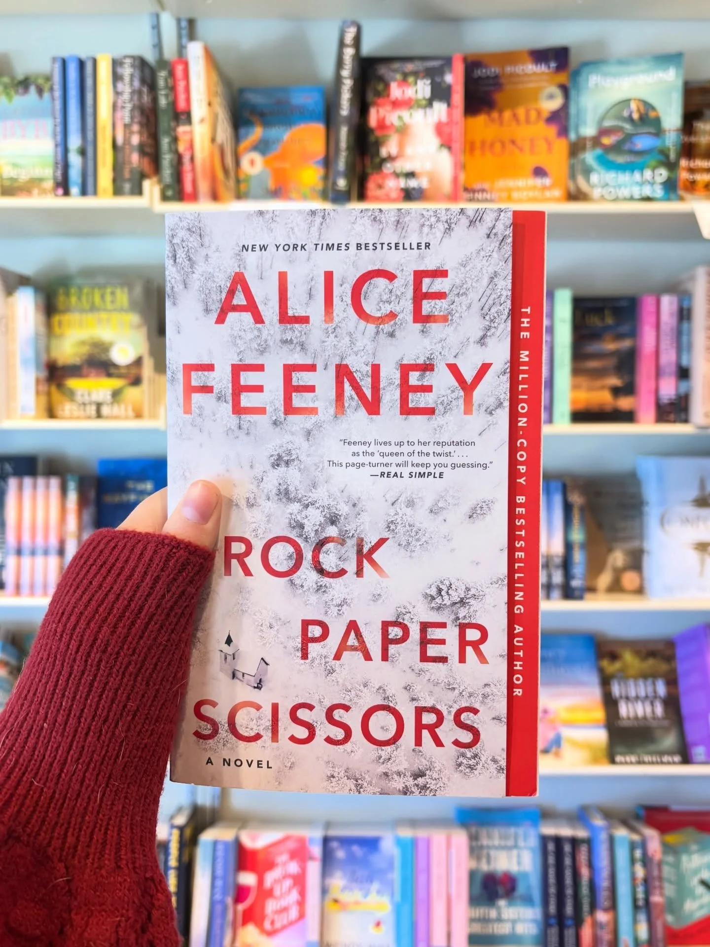 Some books to keep you warm🥶📚

❄️Rock Paper Scissors by Alice Feeney 

❄️A Fate So Cold by Amanda Foody and C.L. Herman

❄️Icebreaker by Hannah Grace

❄️Some Like It Cold by Elle McNicoll

❄️One By One by Ruth Ware 

Come shop your favorite Indepen