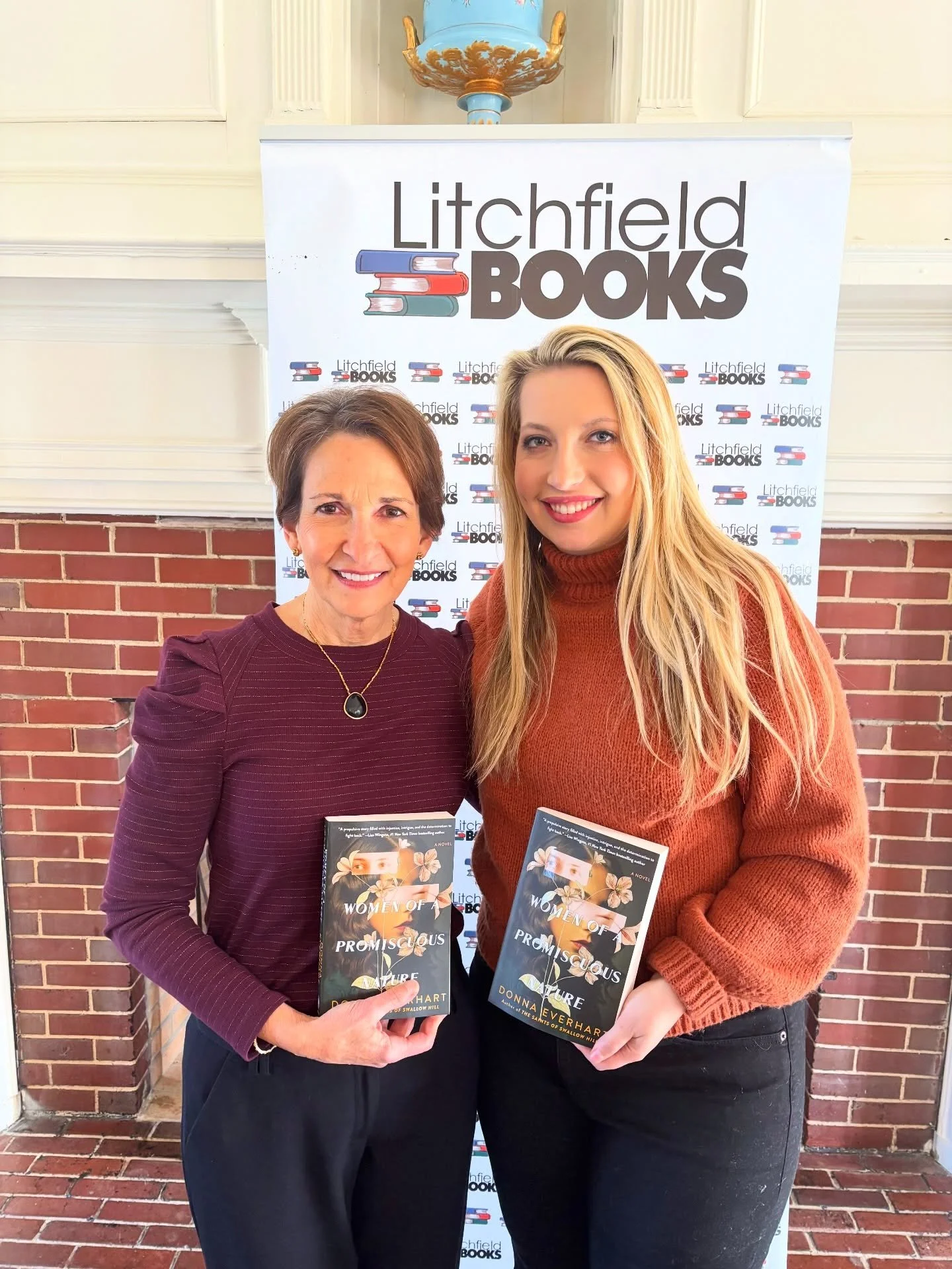 We had such a wonderful day with Donna Everhart at our Litchfield Books Exclusive Author Event last week! What a fantastic talk she gave on her brand new novel WOMEN OF A PROMISCUOUS NATURE.

Signed copies of Donna&rsquo;s new book are available at L