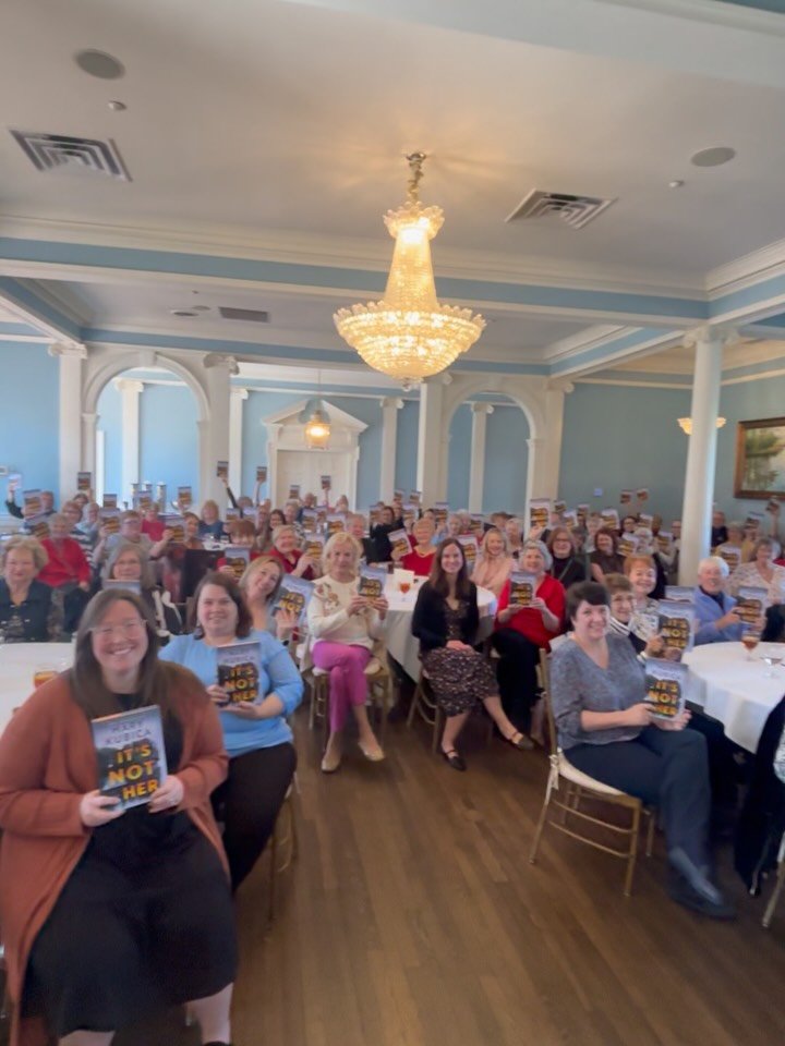 Wow! A very large and amazing crowd for Mary Kubica last Friday at our Litchfield Books Exclusive Author Event-and a HUGE Congratulations, Mary&rsquo;s new book IT&rsquo;S NOT HER hit #3 on the New York Times Bestseller list this week🎉🥳🎊

We had s