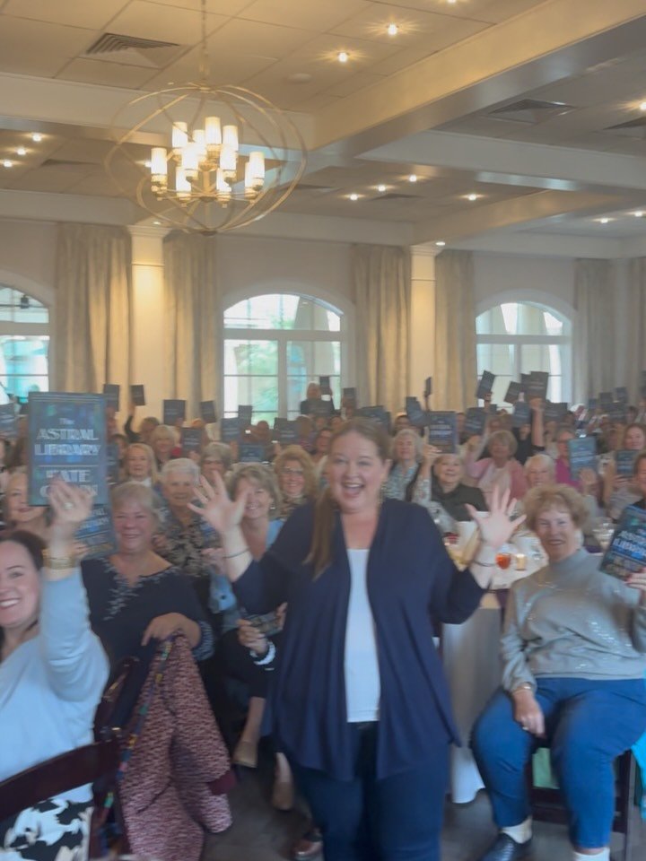Ladies &amp; Gentlemen THE New York Times Bestselling Author Kate Quinn!! What an amazing day we had yesterday at our Litchfield Books Exclusive Author Event Luncheon celebrating Kate and her brand new book THE ASTRAL LIBRARY📚✨💫🌌

Thank you to all