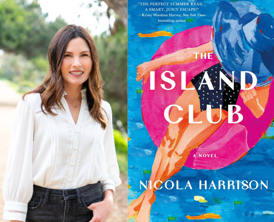 Bestselling Author Nicola Harrison, “The Island Club”