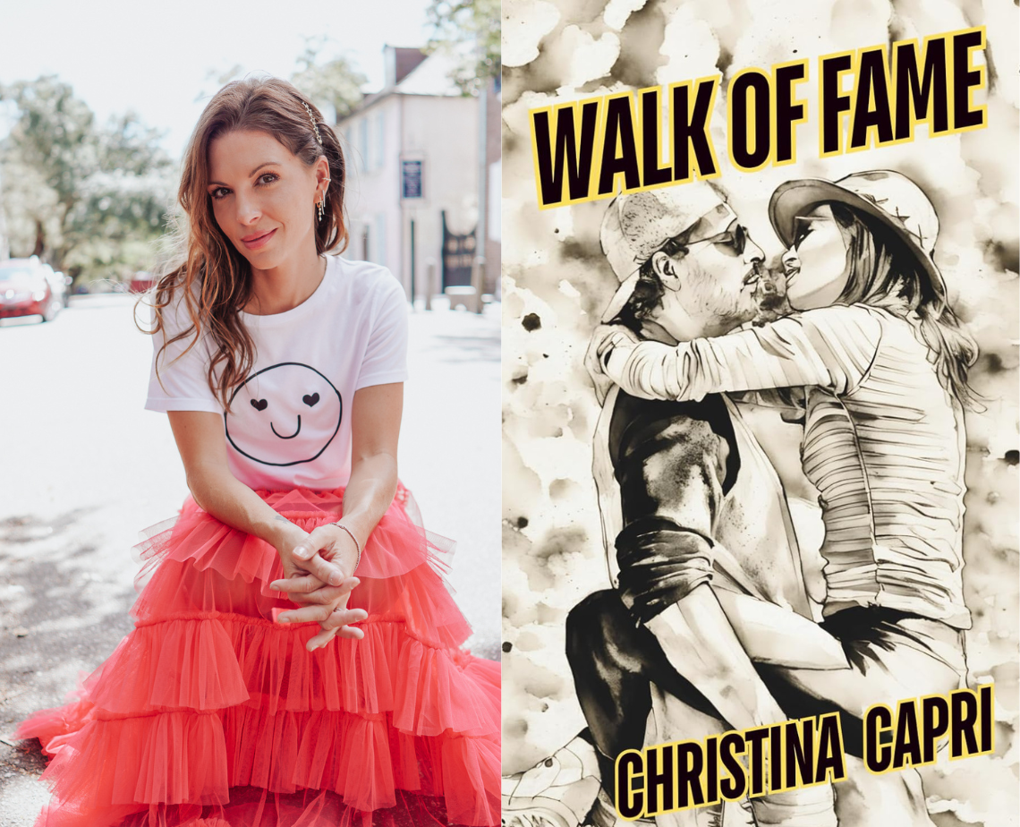 Southern Author Christina Capri “Walk of Fame”