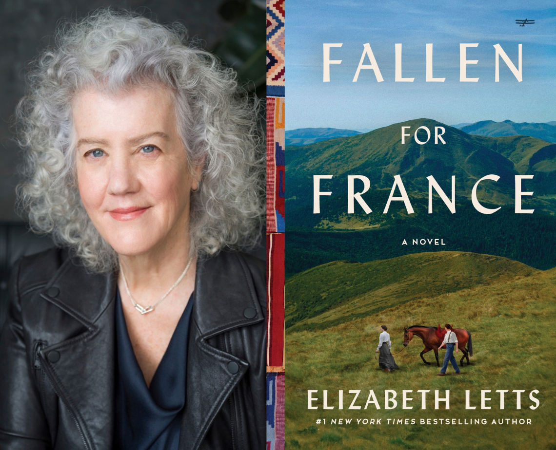 #1 New York Times Bestselling Author Elizabeth Letts, “Fallen for France”