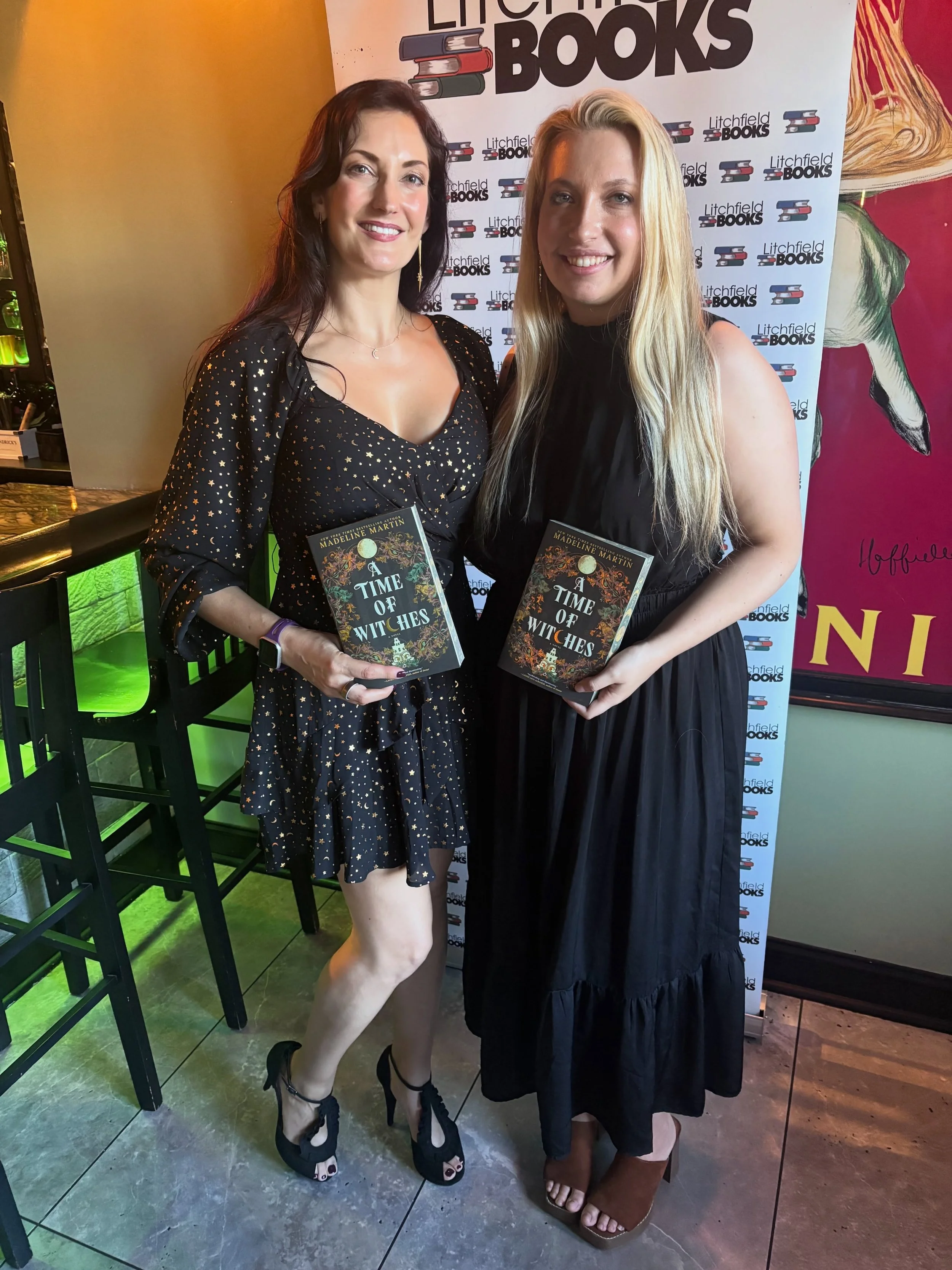 What a fantastic Litchfield Books Exclusive Author Event we had last Friday with the always wonderful, NY Times Bestselling Author Madeline Martin! 

Madeline is the author of over 40 books, most known for The Last Bookshop In London, The Librarian S
