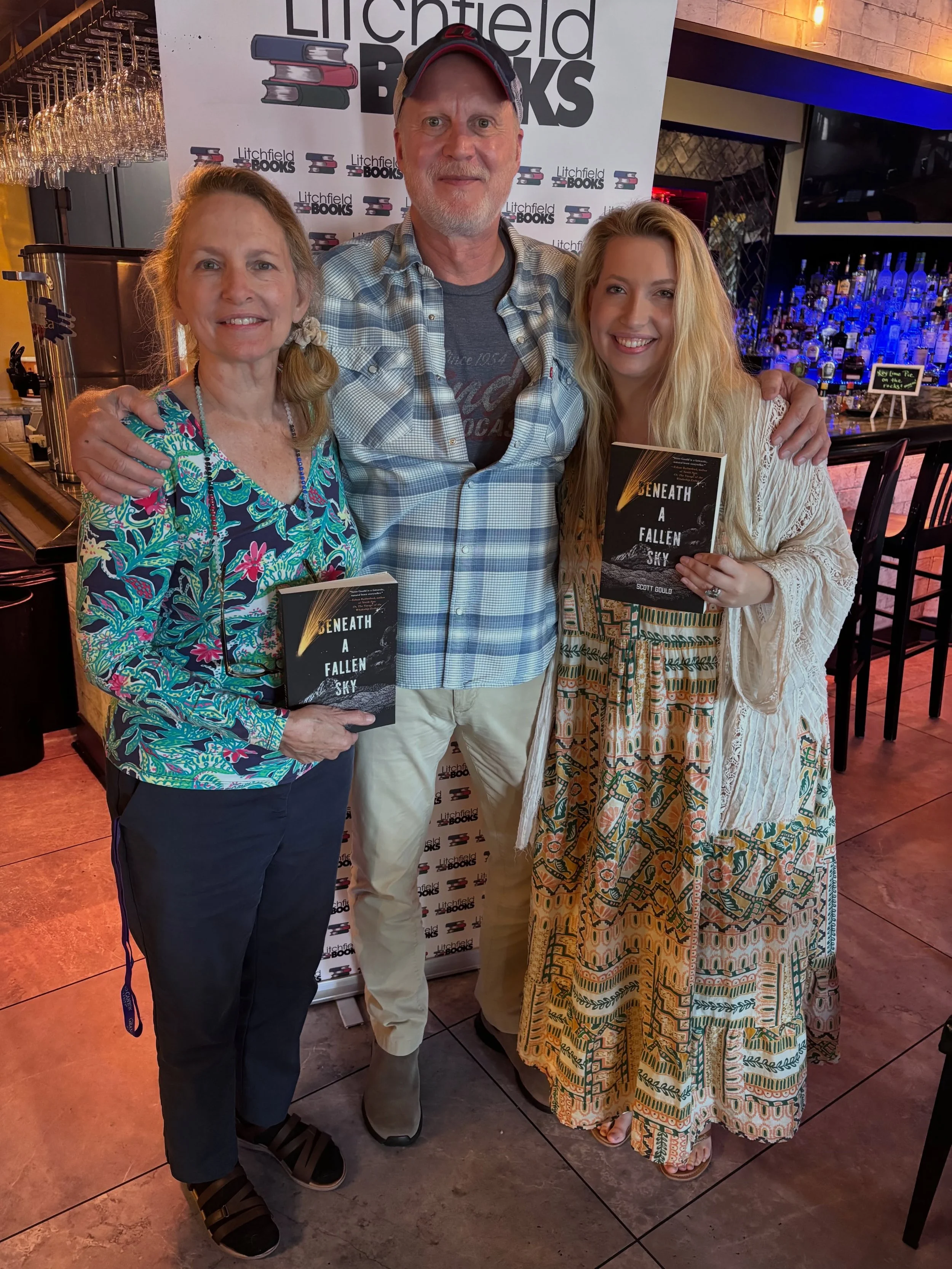 A few weeks ago we had a wonderful Litchfield Books Exclusive Author Event with Bestselling Southern Fiction Author Scott Gould. Scott&rsquo;s books are full of imaginative descriptions and strong multilayered characters. His books are perfect for fa
