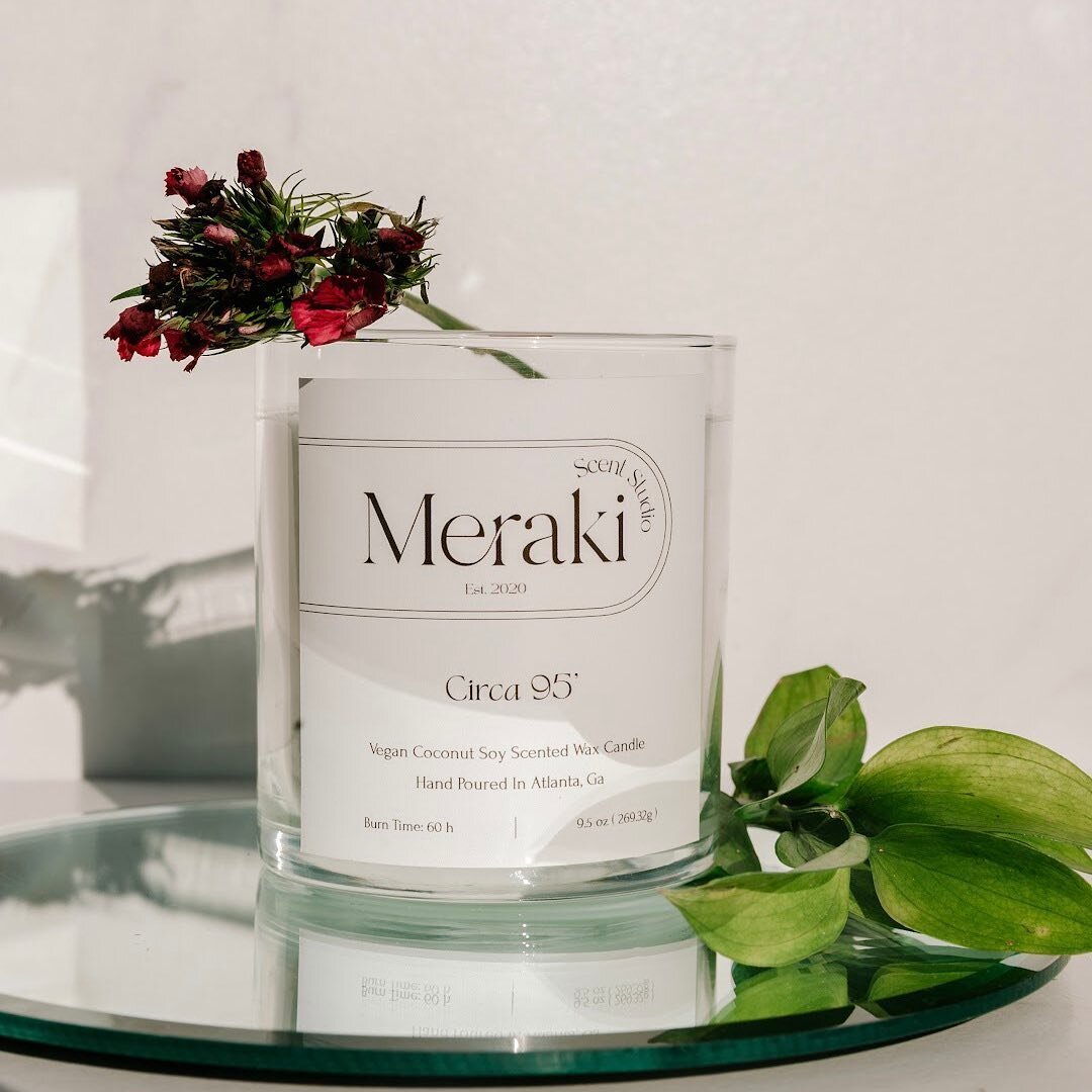 Circa 95 is a fresh, vibrant fragrance with citrus and floral notes 💐. POV: waking up to the Sun rising, a clean house, and starting your morning routine with gratitude and this candle. This fragrance is our founder's favorite (Shhh&hellip; Don&rsqu