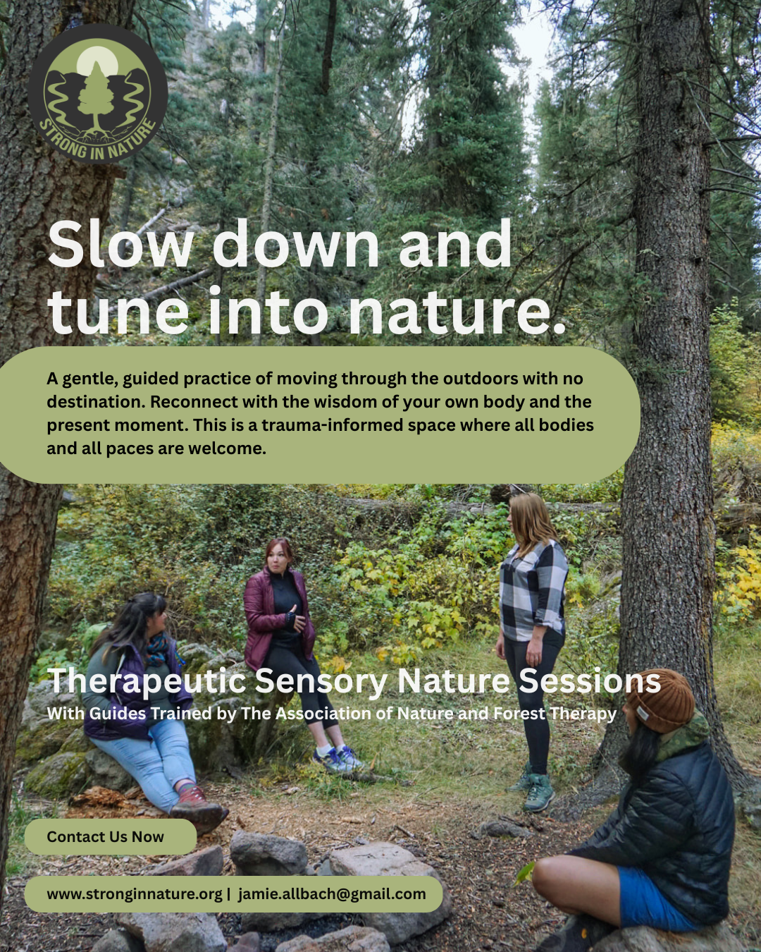 Therapeutic Sensory Nature Sessions