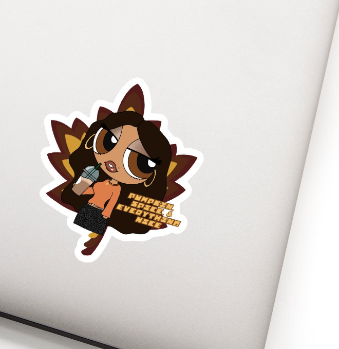 Pumpkin Spice Sticker