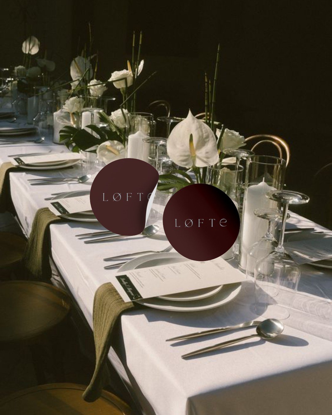 Introducing @lofte_hire - a recent brand + web project. 

In Danish, L&oslash;fte translates to vow or promise - in Norwegian, it means elevated or lifted. The perfect name for tableware hire that elevates every event. 

www.lofte.co.nz
