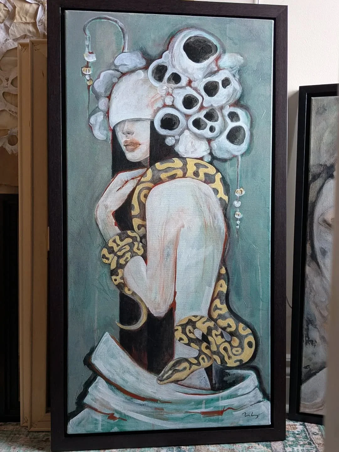 -Vendu-sold-
Je retrouve cette toile pour un petit moment. Elle part se faire immortaliser! 

J'ai l'impression de retrouver une partie de moi-m&ecirc;me pour un instant.

#art #thefireinside #studio #artinspiration #atelier #artist #painting #acryli