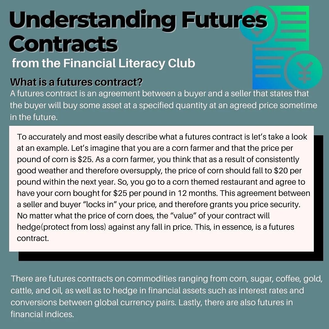 Understanding the futures market can help you to understand uncertainty and future price fluctuation within the commodities market, financial assets and indices. A large portion of all commodities and futures contracts🧾 that are purchased and sold a