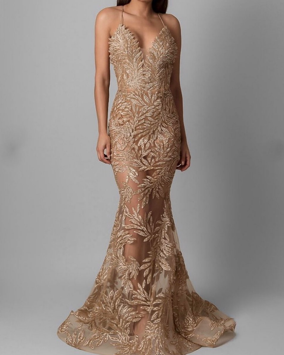 nadine merabi gown — Designer Dress Cartel