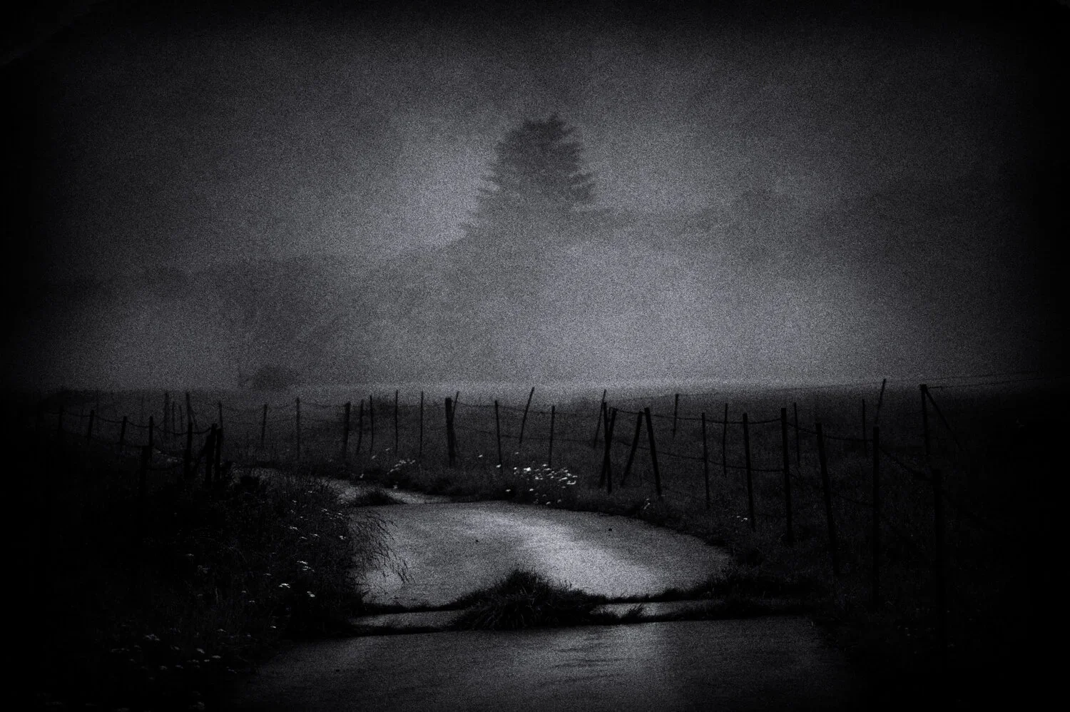 Yatsugatake: Walking in the rain