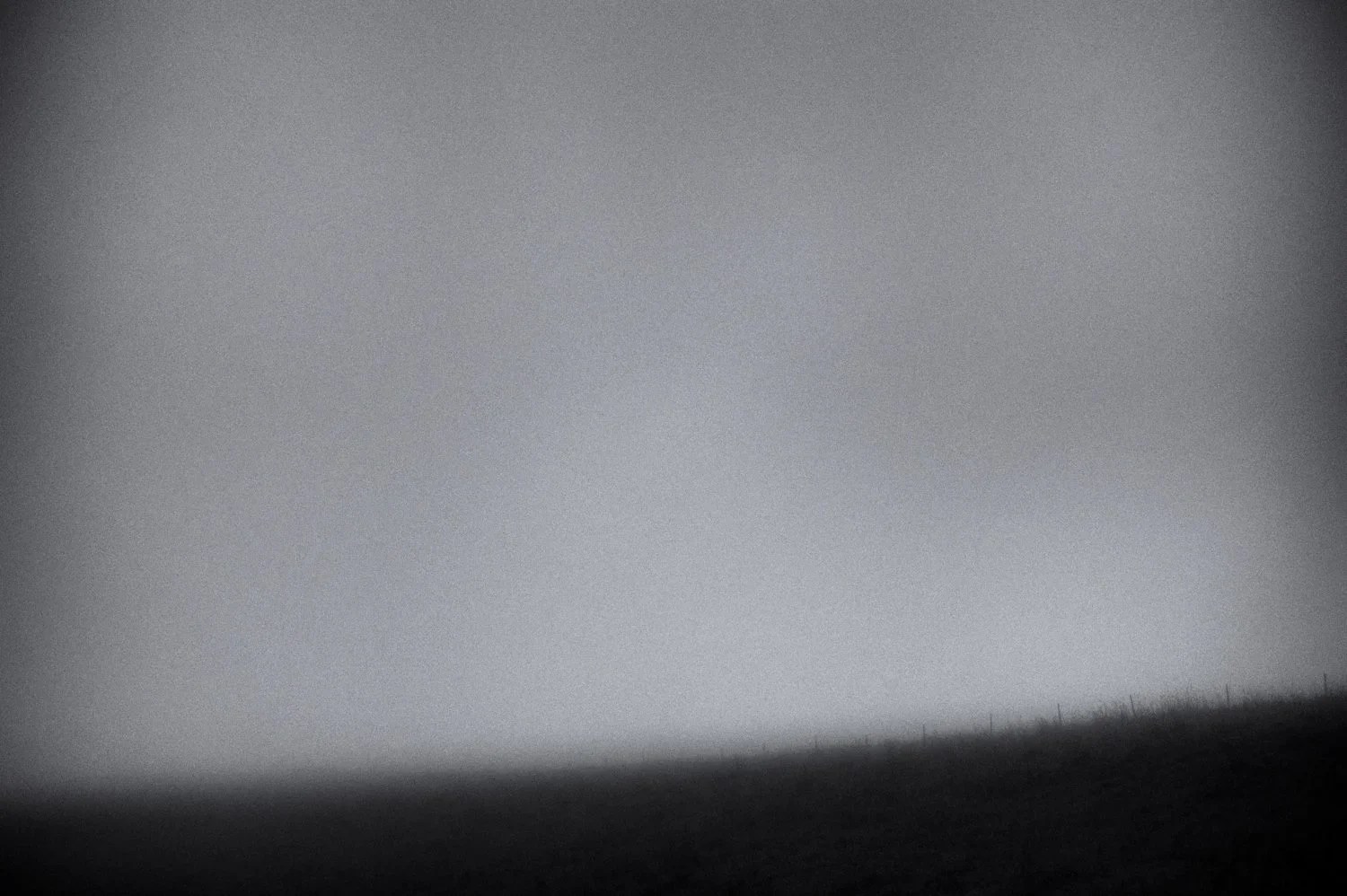 Mt. Fuji behind that fog...