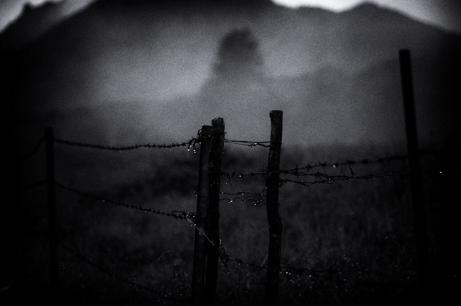 Yatsugatake: Walking in the rain /2