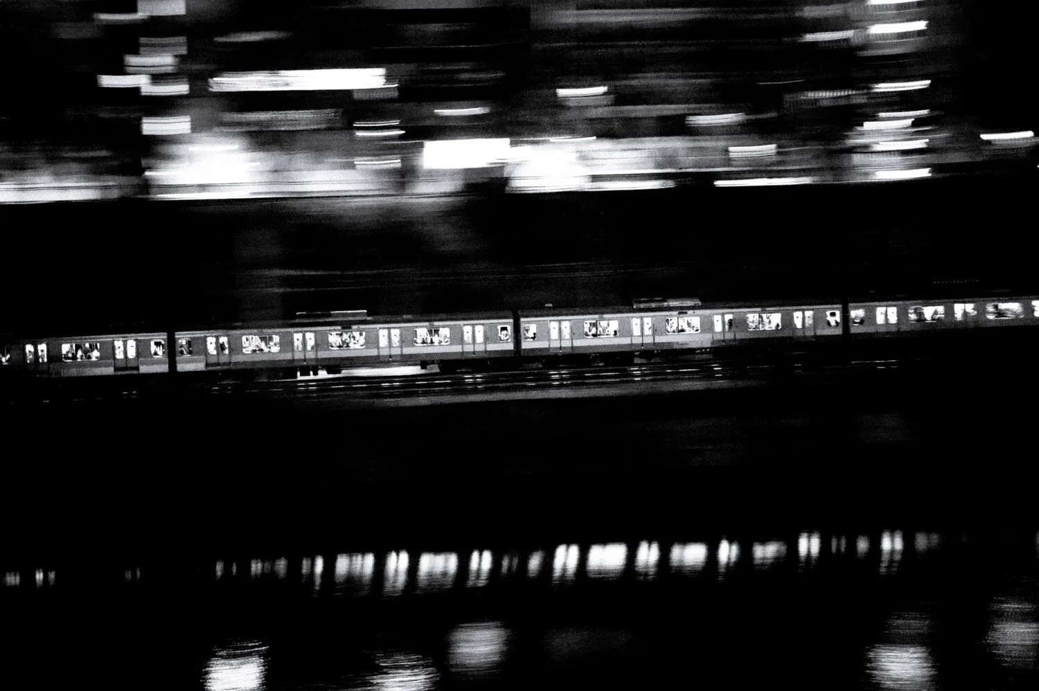 floating through the night