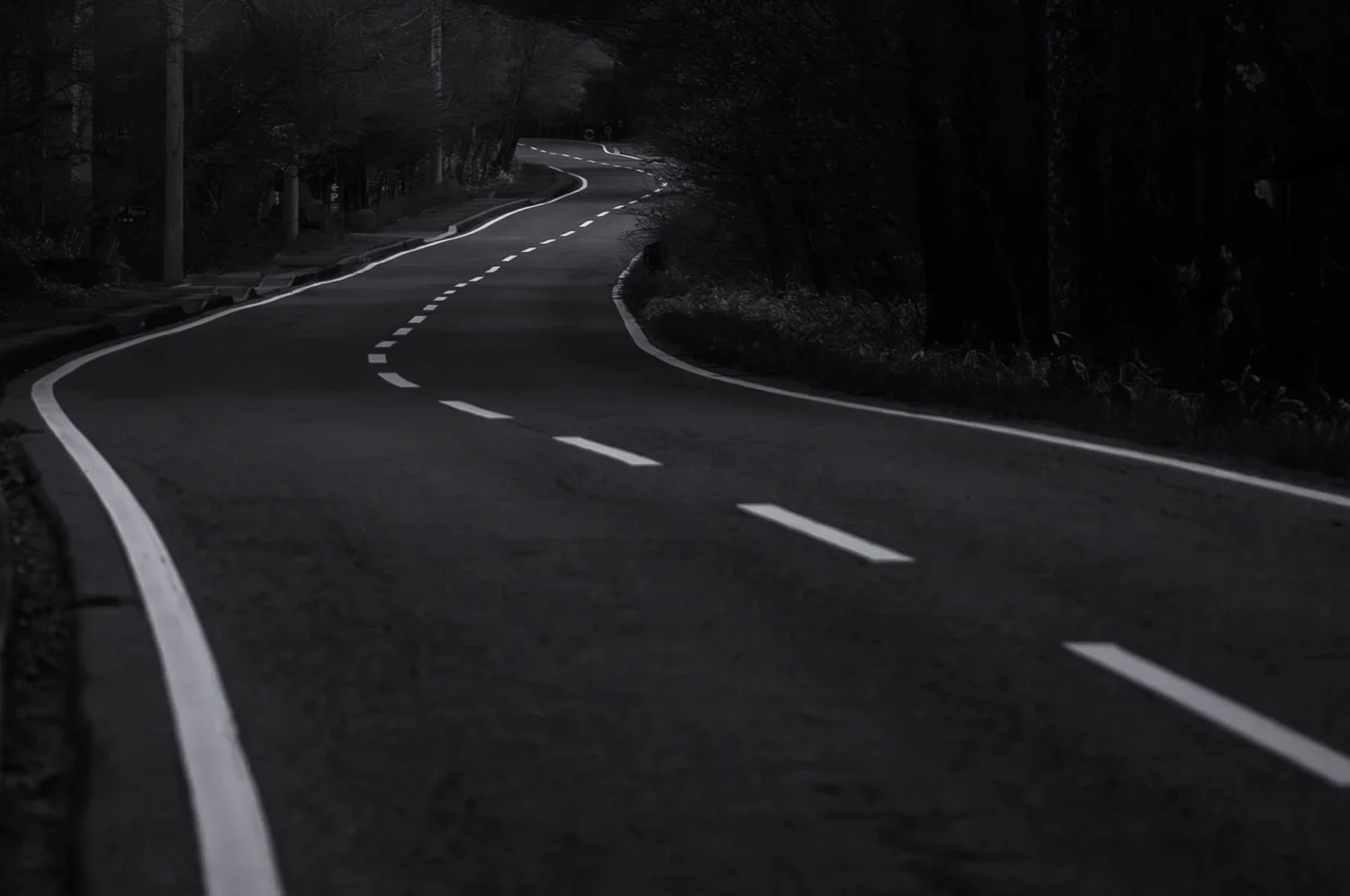 A road to nowhere in particular