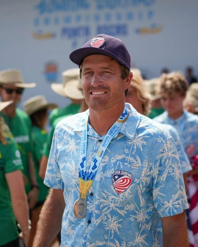 Morgan O'Connell Team USA Coach at ISA World Junior Championships Peru 2025