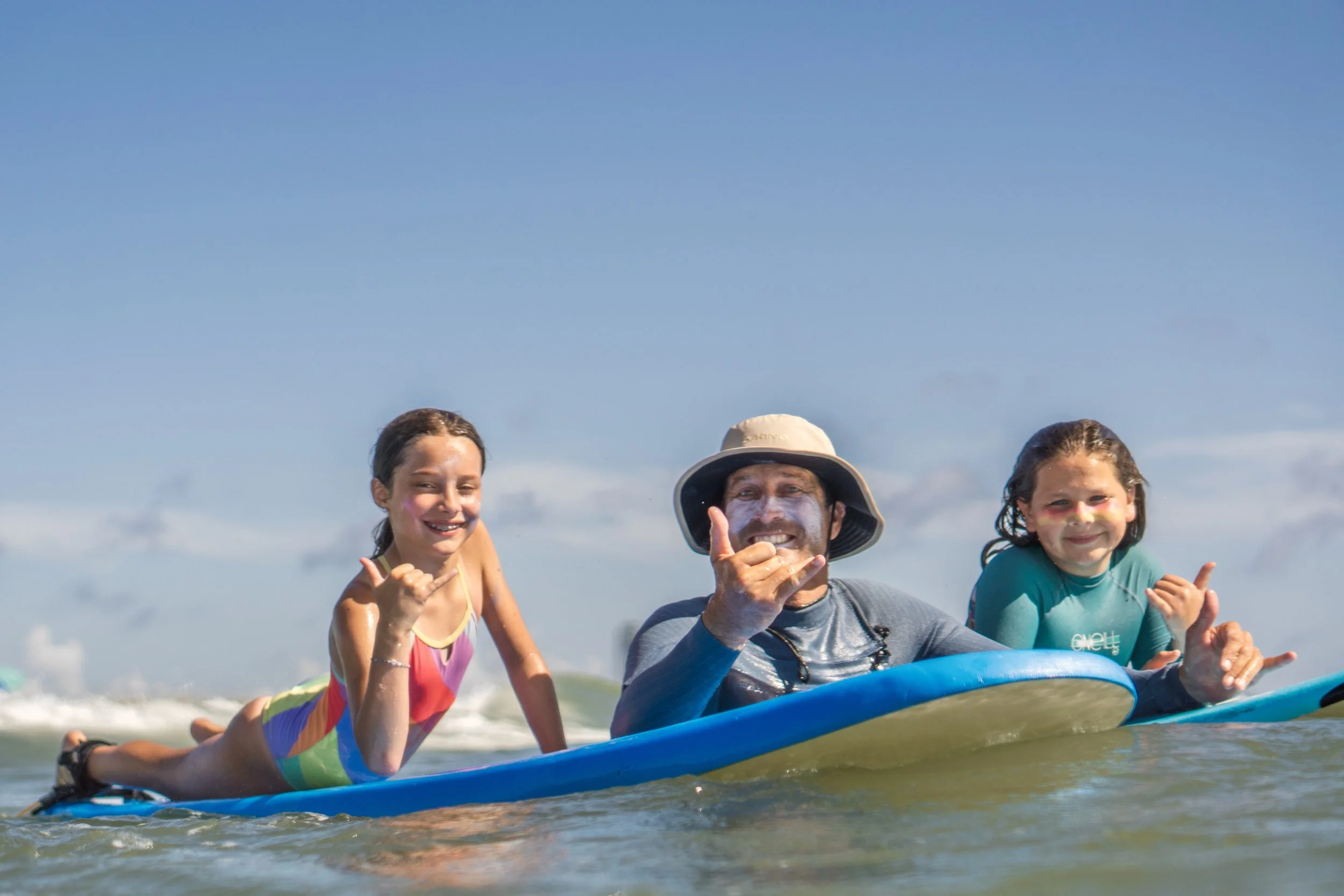 Surf Camp 2 surfers 1 coach