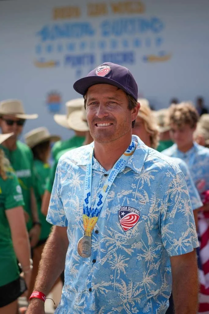 Morgan O'Connell Team USA Coach at ISA World Junior Championships Peru 2025