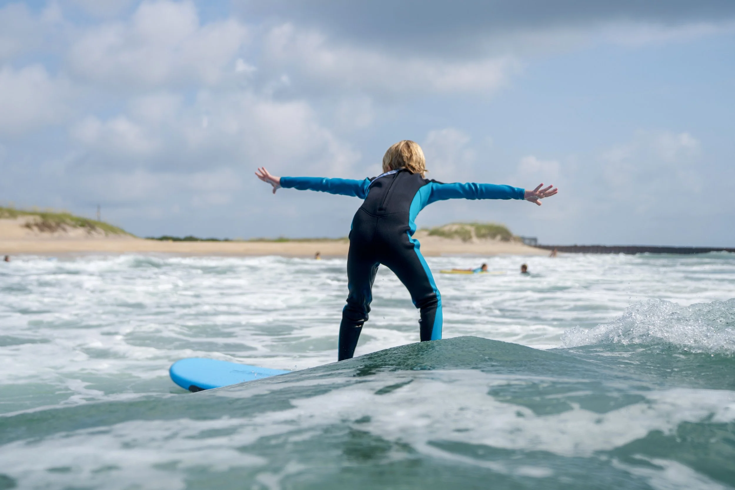 Surfing Lessons across Hatteras Island