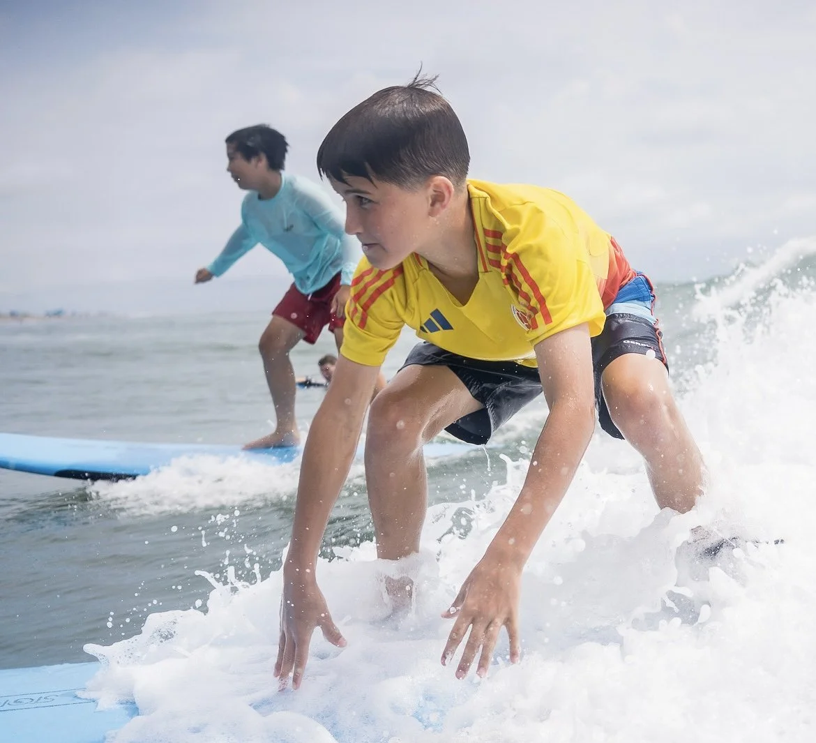 Having Best Time at Surf Camp 