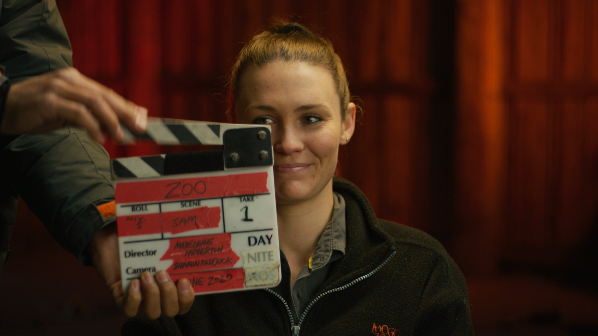 Stills from the shoot for The Day We Saved the Zoo
