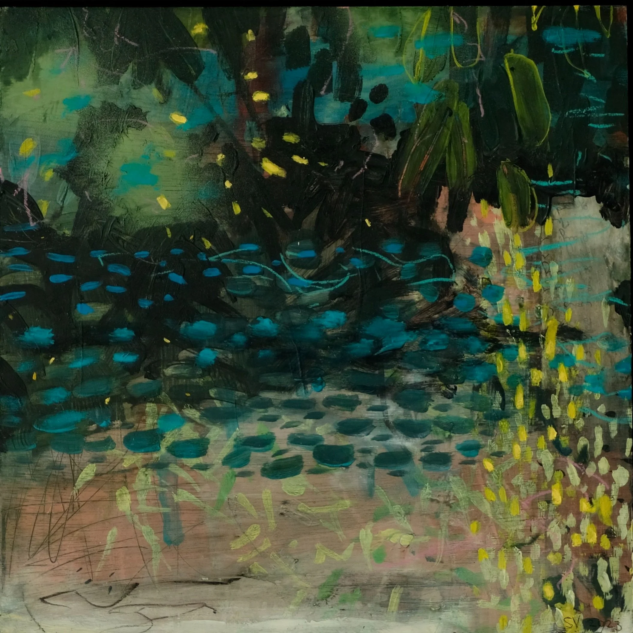 Shimmer (SOLD) 31 x31cm 