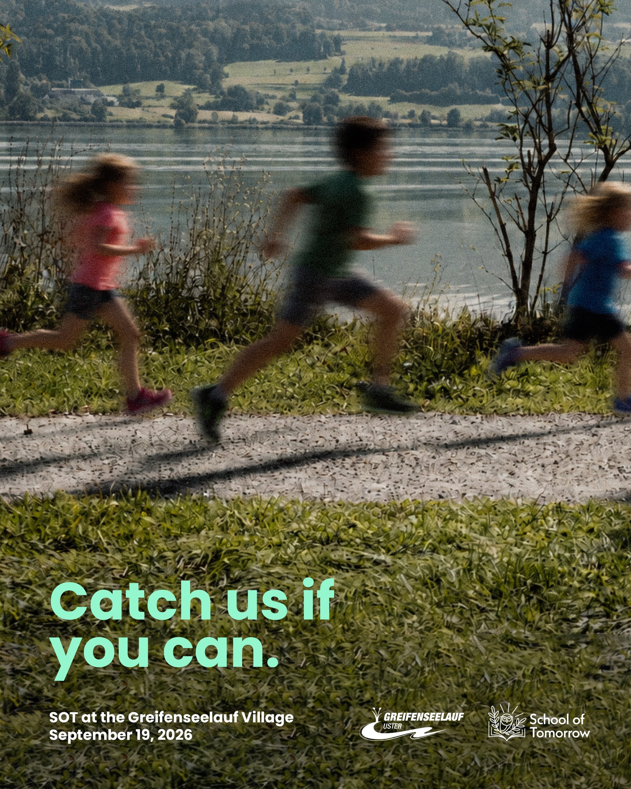 Greifenseelauf, here we come 🏃

While some of our students, parents, and staff will be participating in the run this Saturday, you’ll also find us with a booth right in the heart of the @greifenseelauf village.
 
Just as there are different 