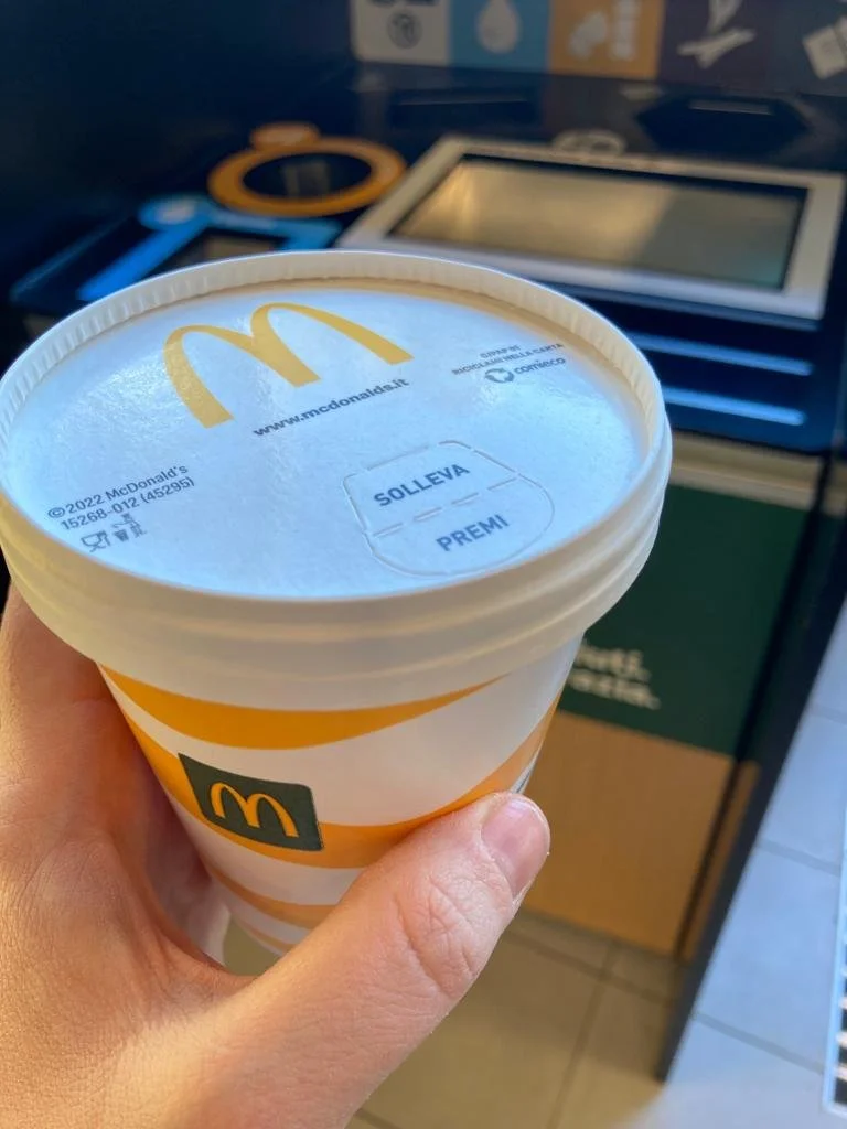Seda and McDonald's launch new Eco Fit Lid in Italy — seda — international packaging group