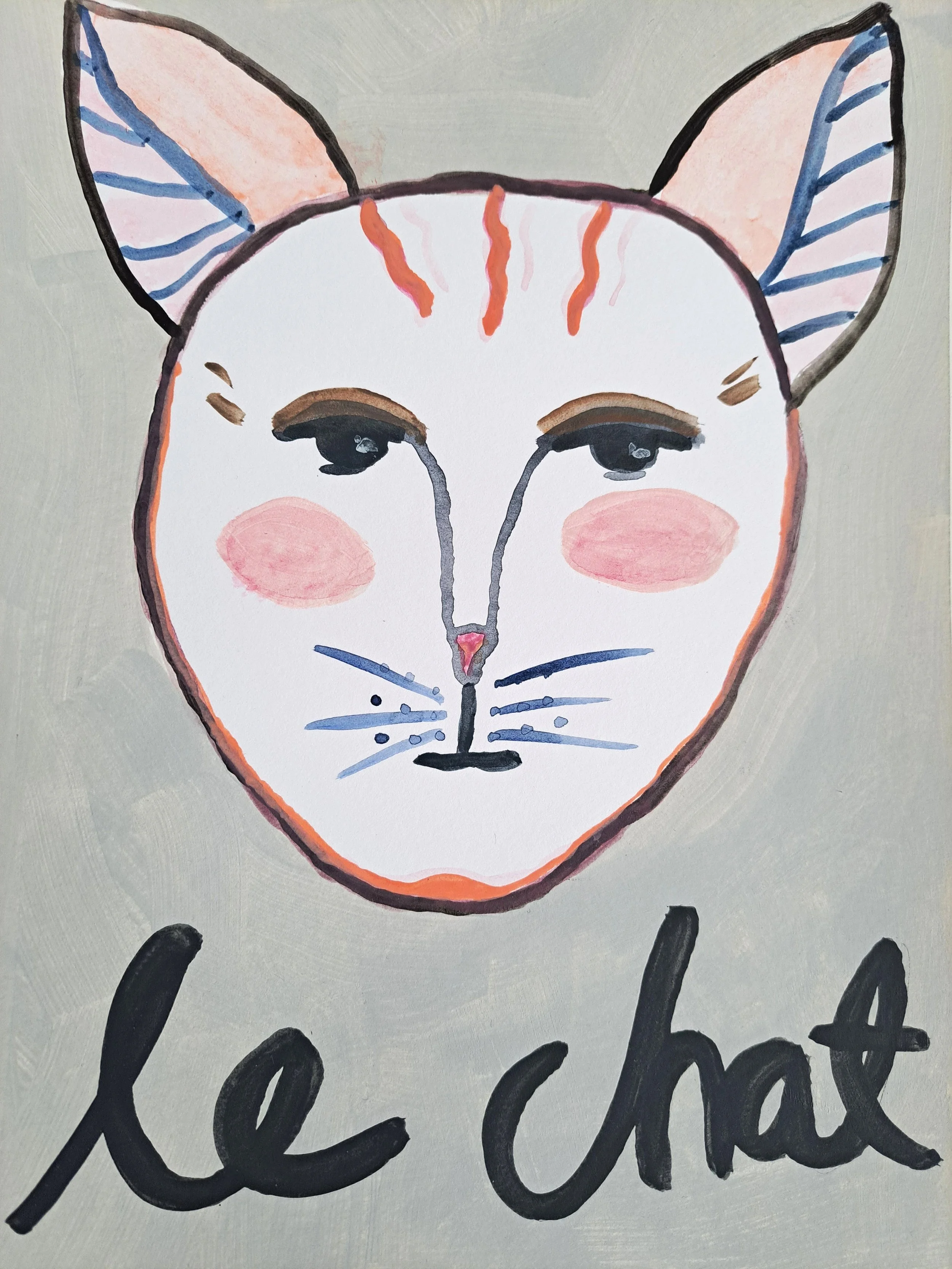 Vit katt (White cat)