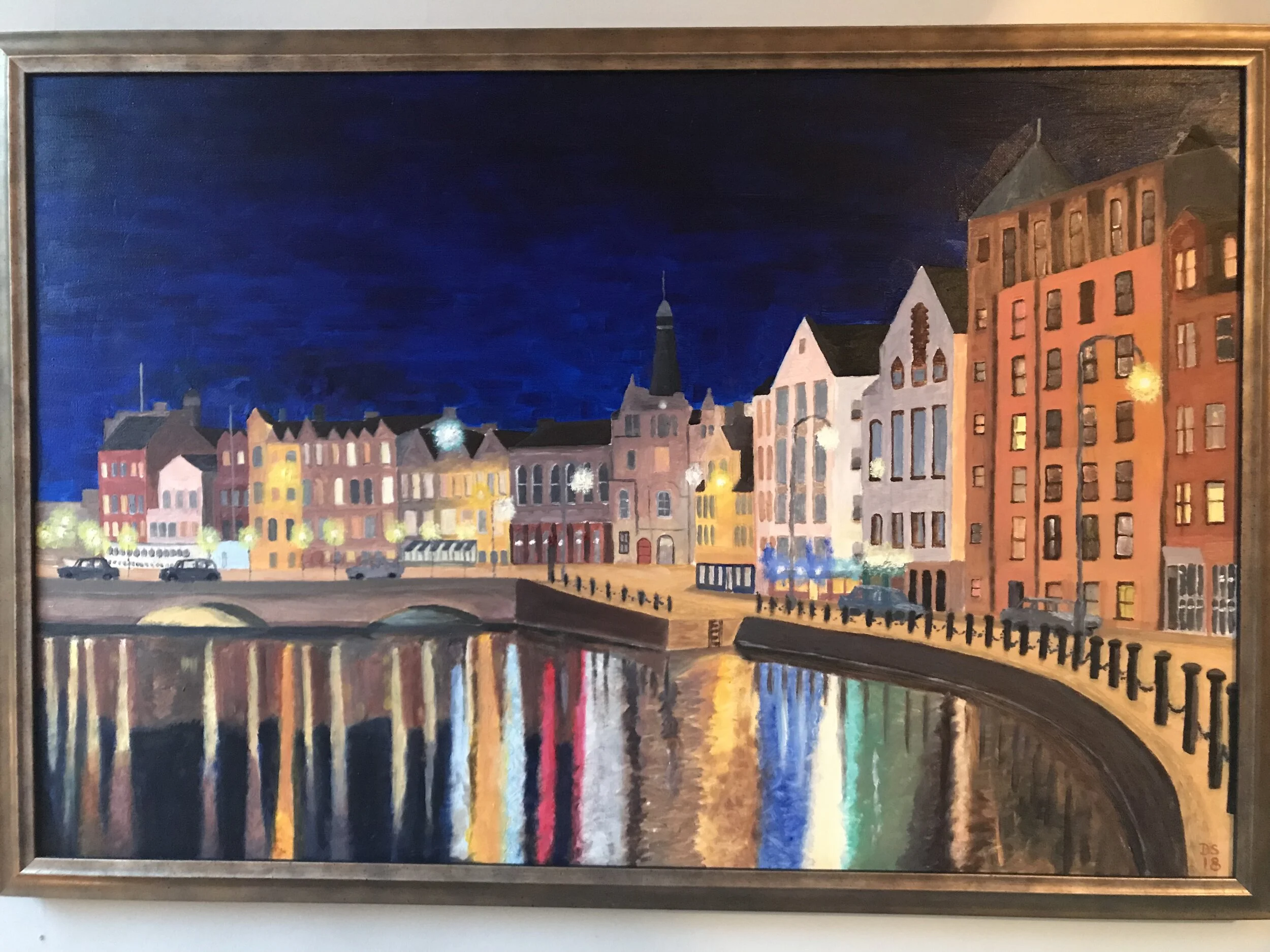 Leith Waterfront | 60x90cm | For sale £750