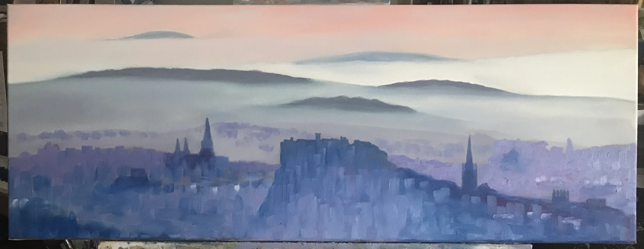 Edinburgh Haar | 80x30cm | Sold