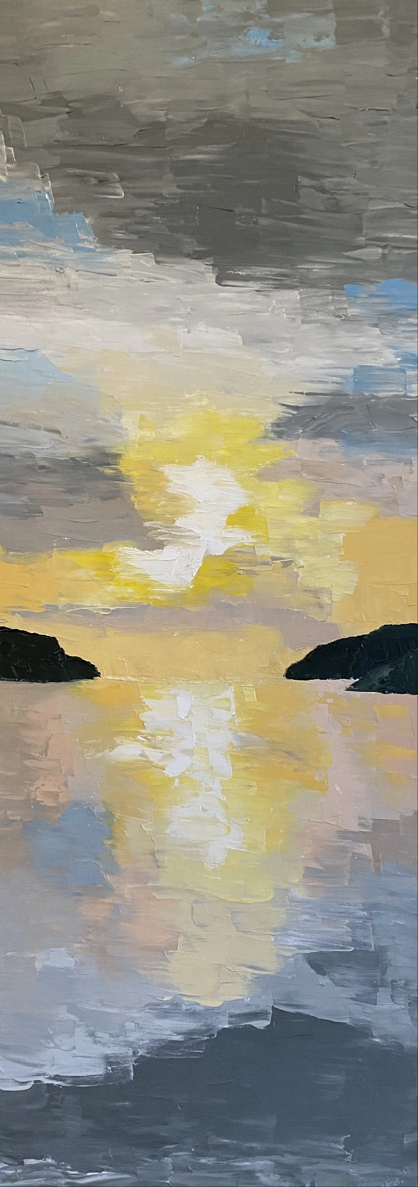 Corryvreckan 2 | Oil on canvas | 30x80cm | Sold