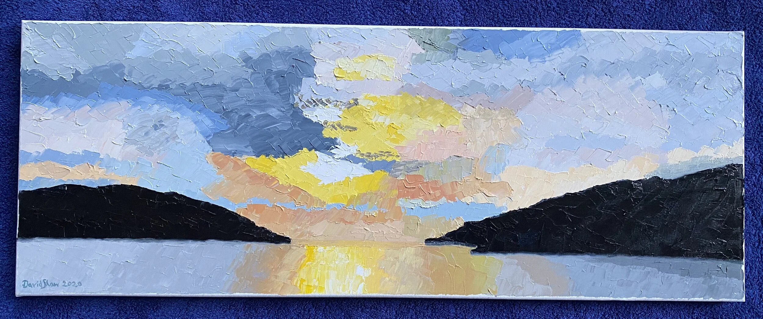 Corryvreckan 1 | Oil on canvas | 80x30cm | Sold