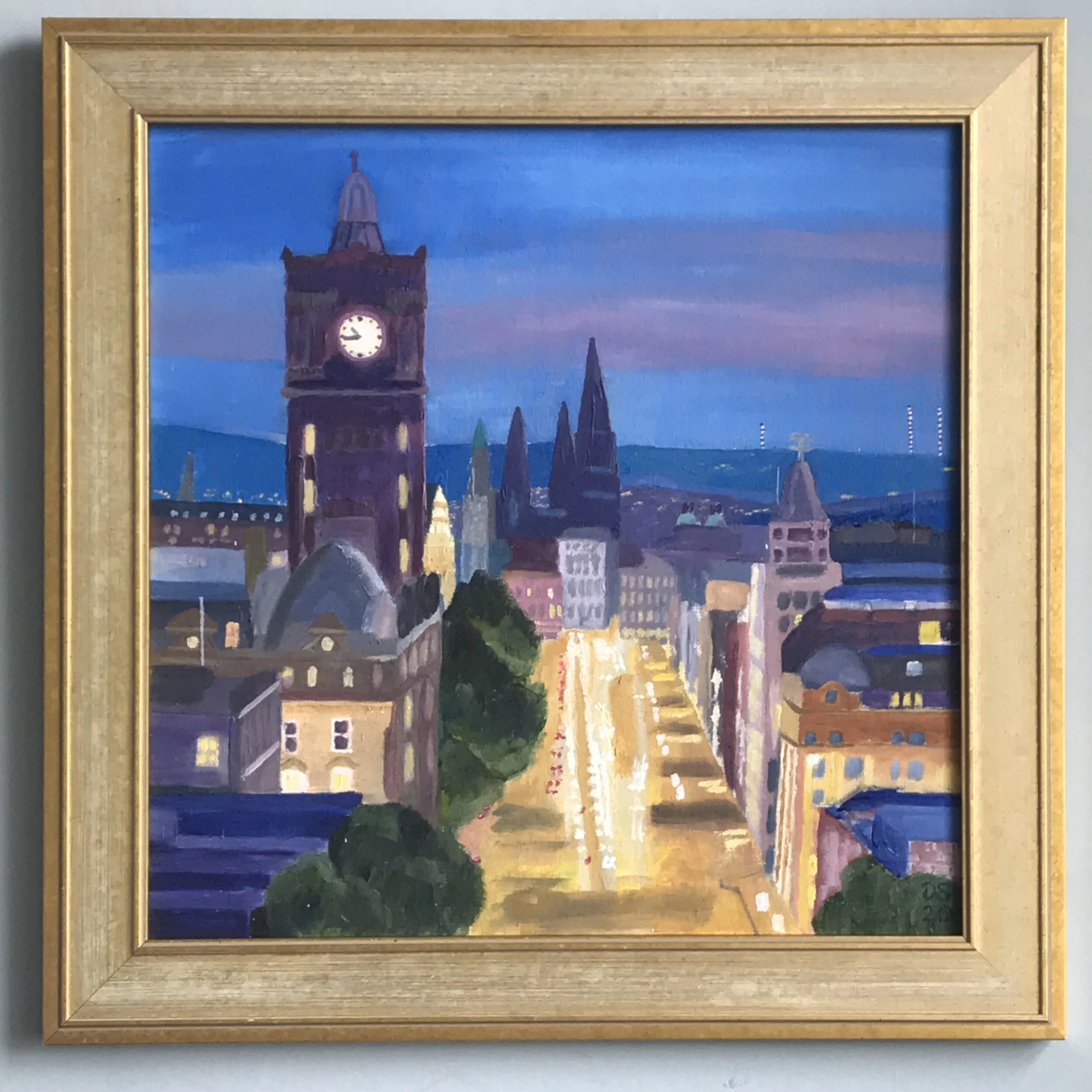 Princes Street | 40x40cm | For sale £300