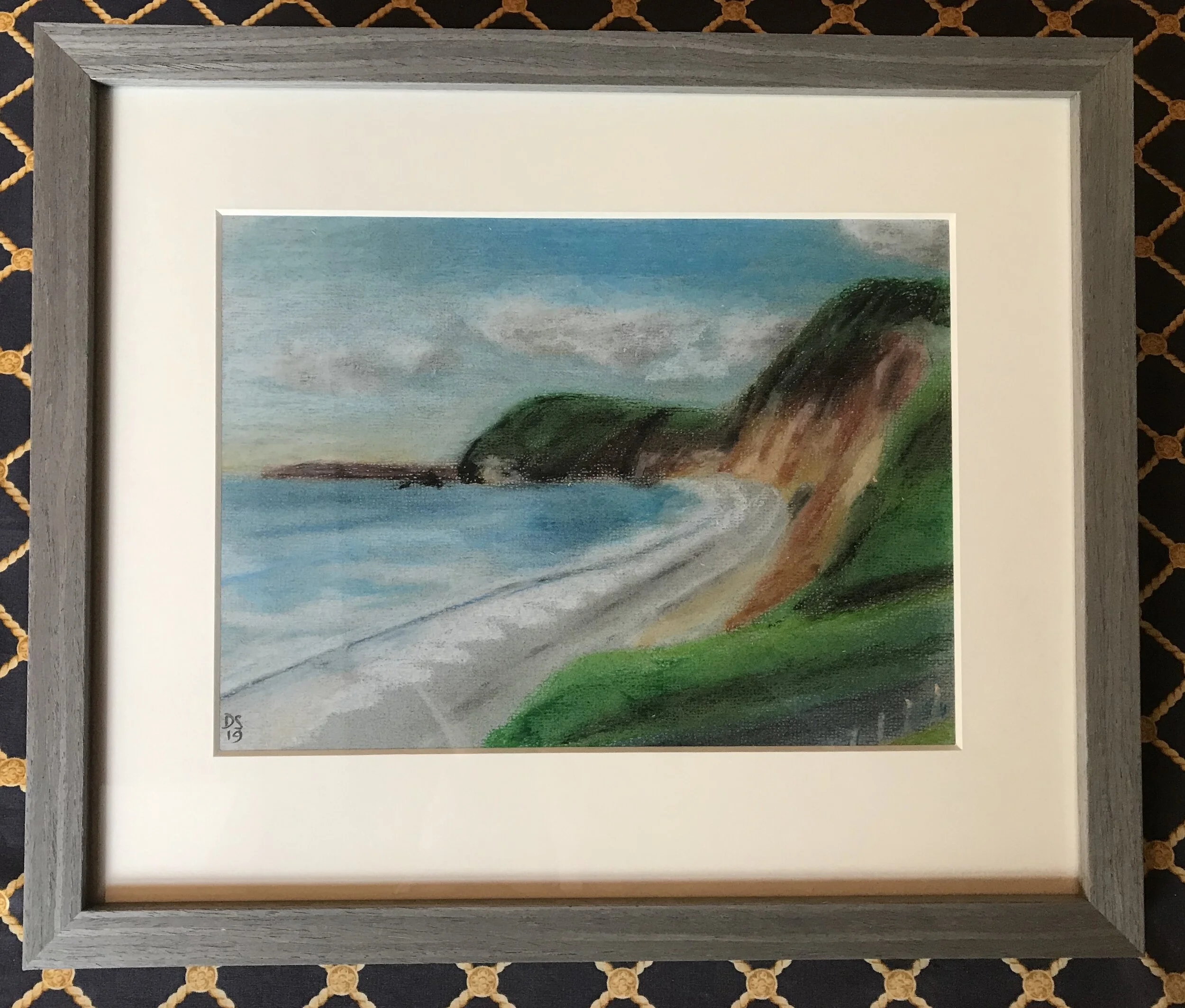 Sidmouth Cliffs | 38x26cm | Not for Sale