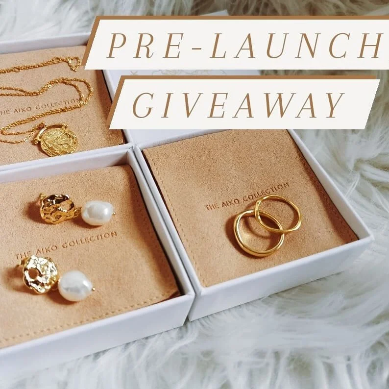 It's #giveaway time! 🎊

To celebrate the pre-launch of our website on the 1st of March 2021, we are giving you and a friend the chance to each win a $100 @the.aiko.collection voucher!

To enter:
1. Like this post
2. Follow @the.aiko.collection
3. Ta
