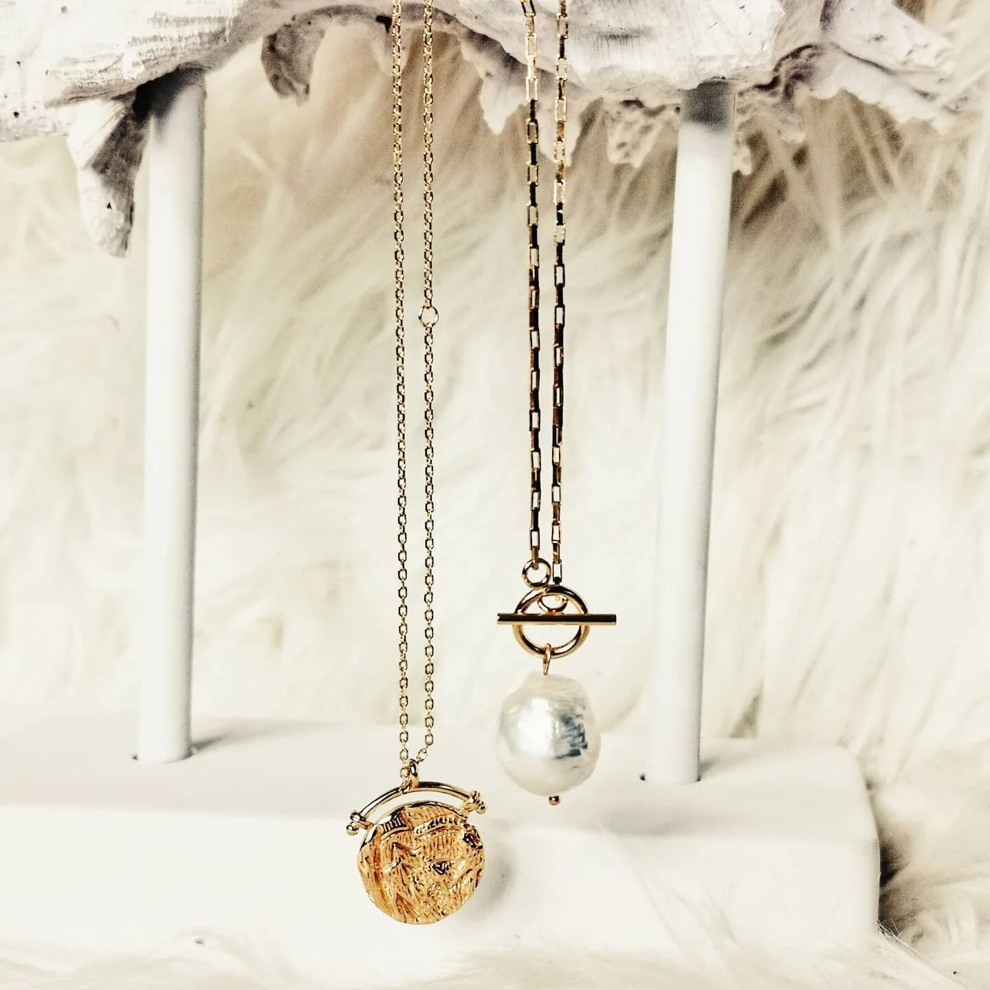 Only a week left until our website is live! 🎉
Here's a closer look at our Ukiyo and Shinju necklace 😍
.
.
.
.
. 
#theaikocollection #jewellery #jewellerydesign #goldjewellery #necklace #ukiyo #shinju #fashion #fashionista #styleinspo #styleinspirat