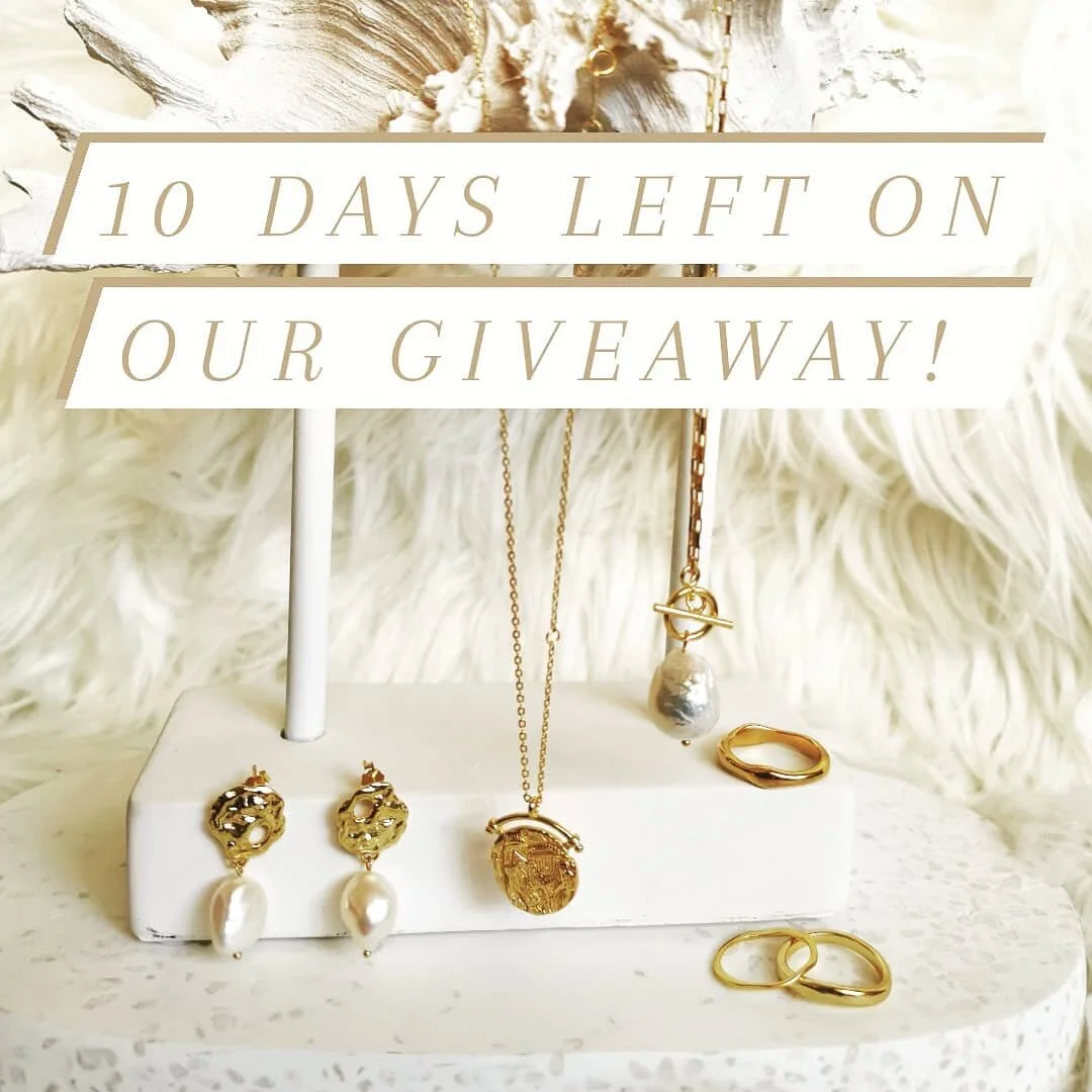 Only 10 days left before we announce our #giveaway winners!!! 😲😲
Get in quick!!
.
.
.
.
.
#theaikocollection #jewellery #jewellerydesign #smallbusiness #smallbusinessaustralia #bosslady #retail #entrepreneur #necklace #earrings #rings #ringstack #g