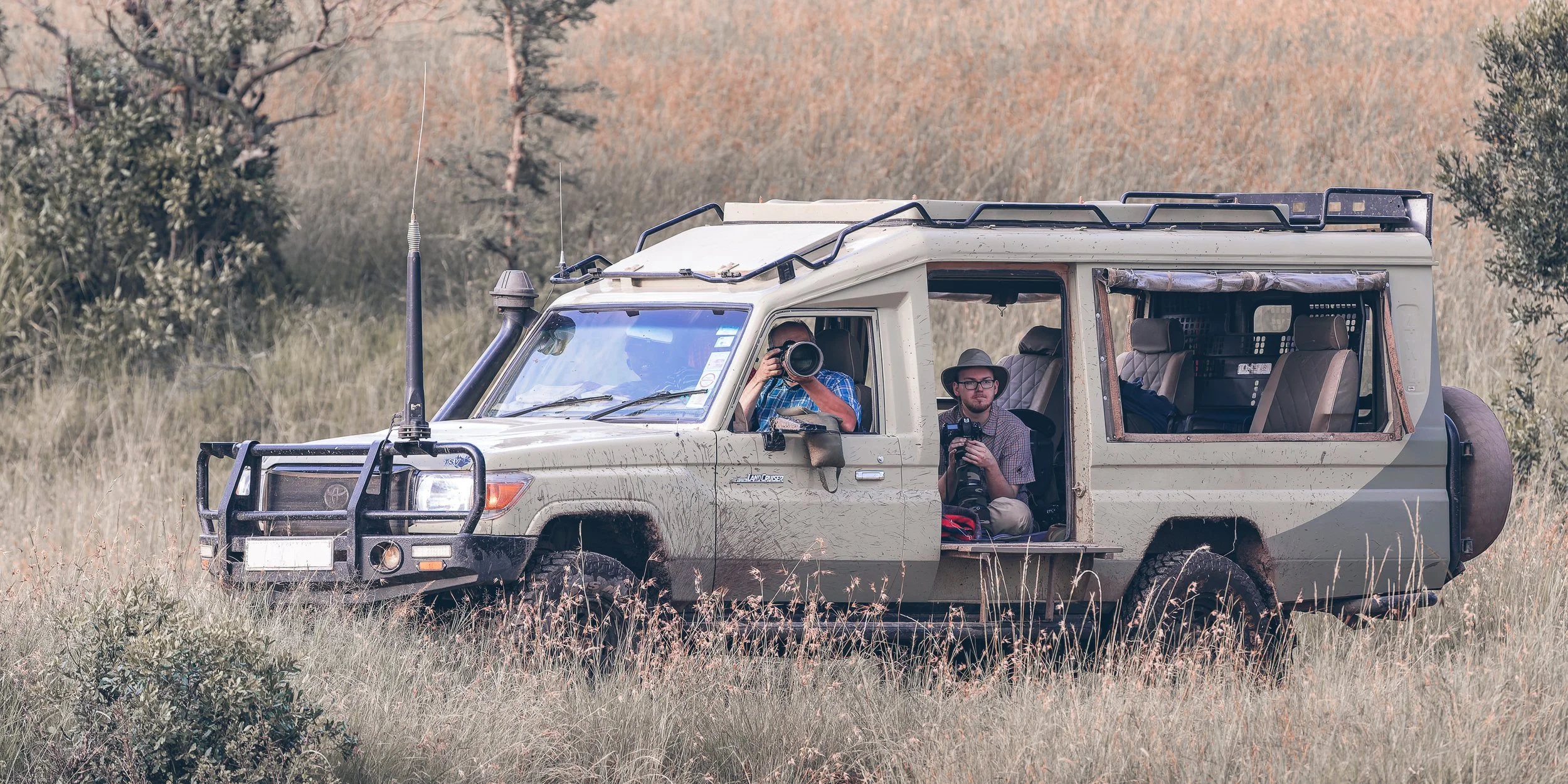 Photo of a photography vehicle