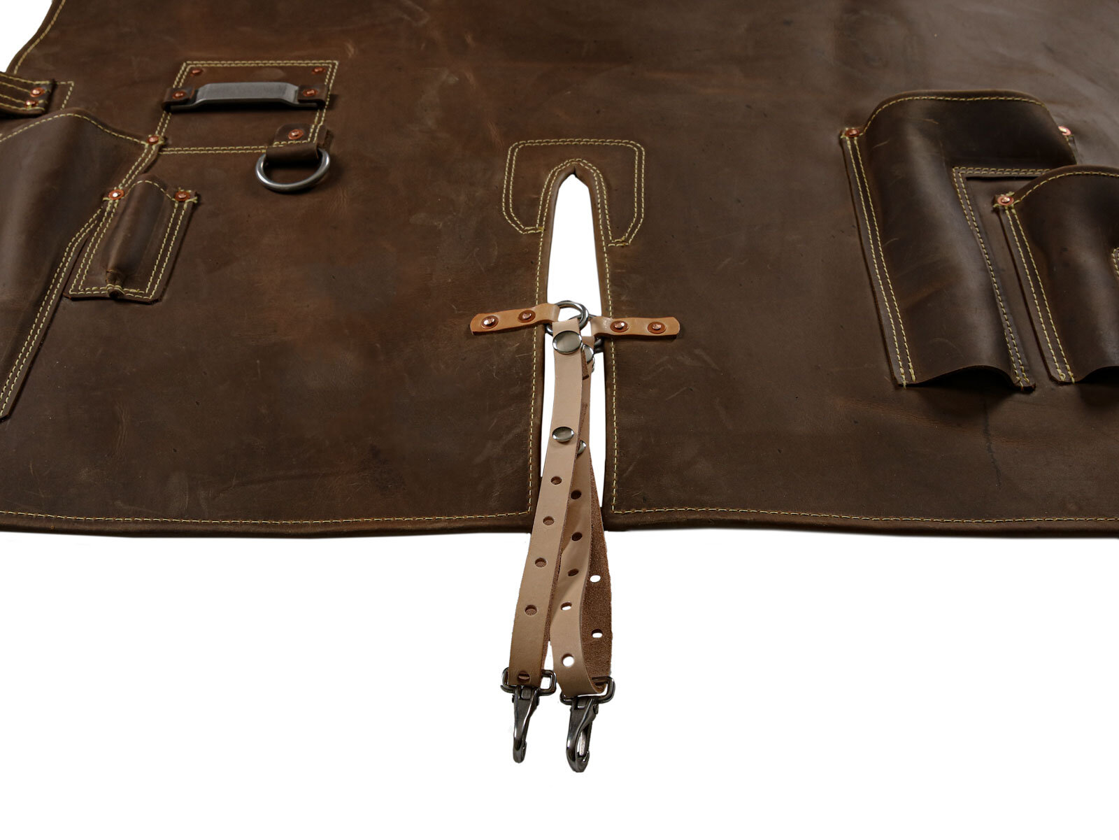 Forge, Blacksmith, or Knifemaker Custom Leather Apron | Leather Aprons ...