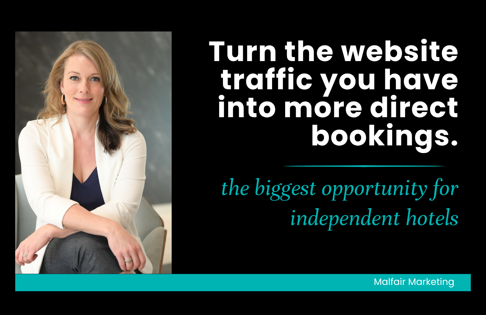 Turn the website traffic you have into more direct bookings without spending more money.