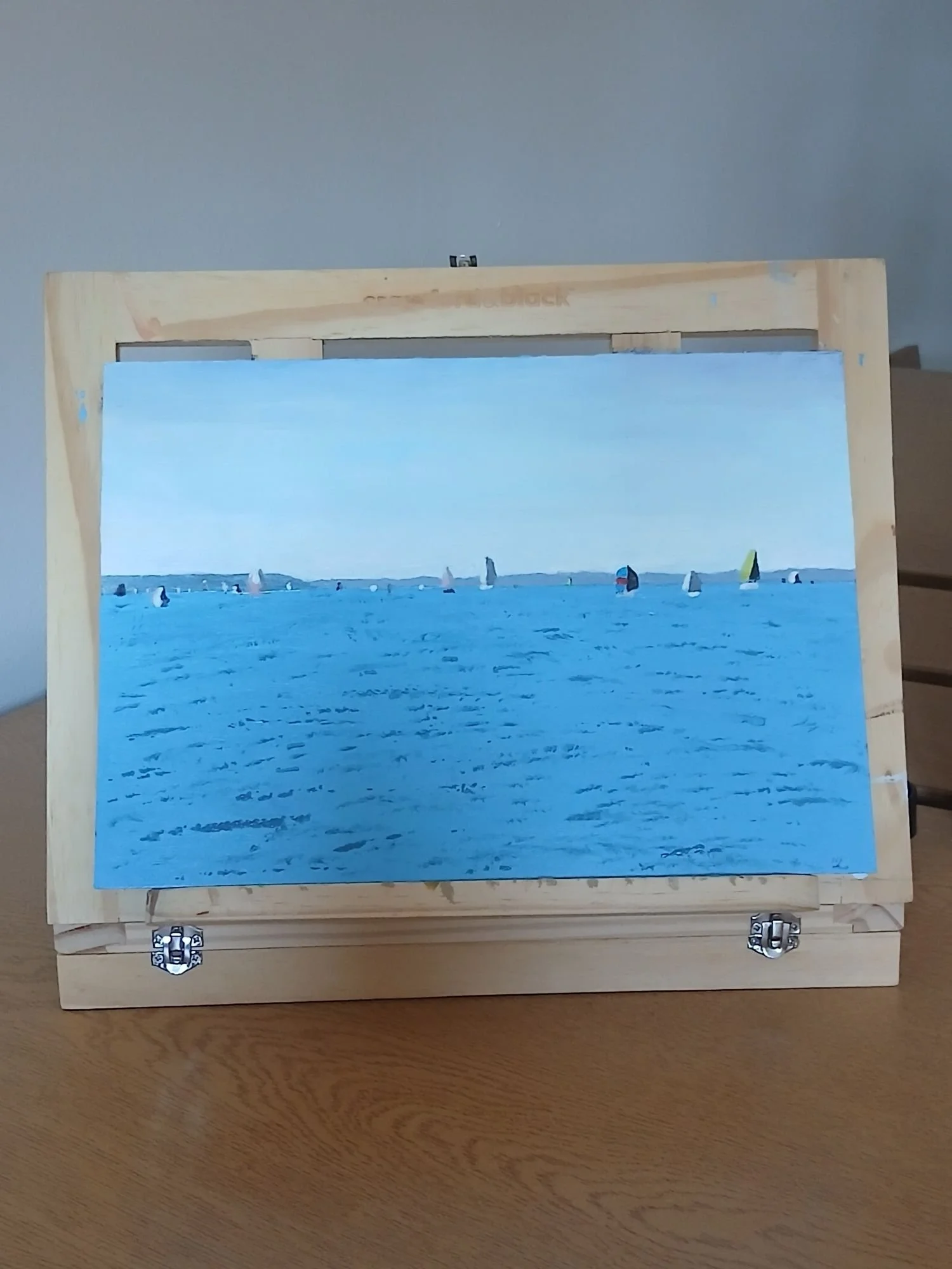 Sails Ahoy by UK artist Dominic Gordon Batchelor