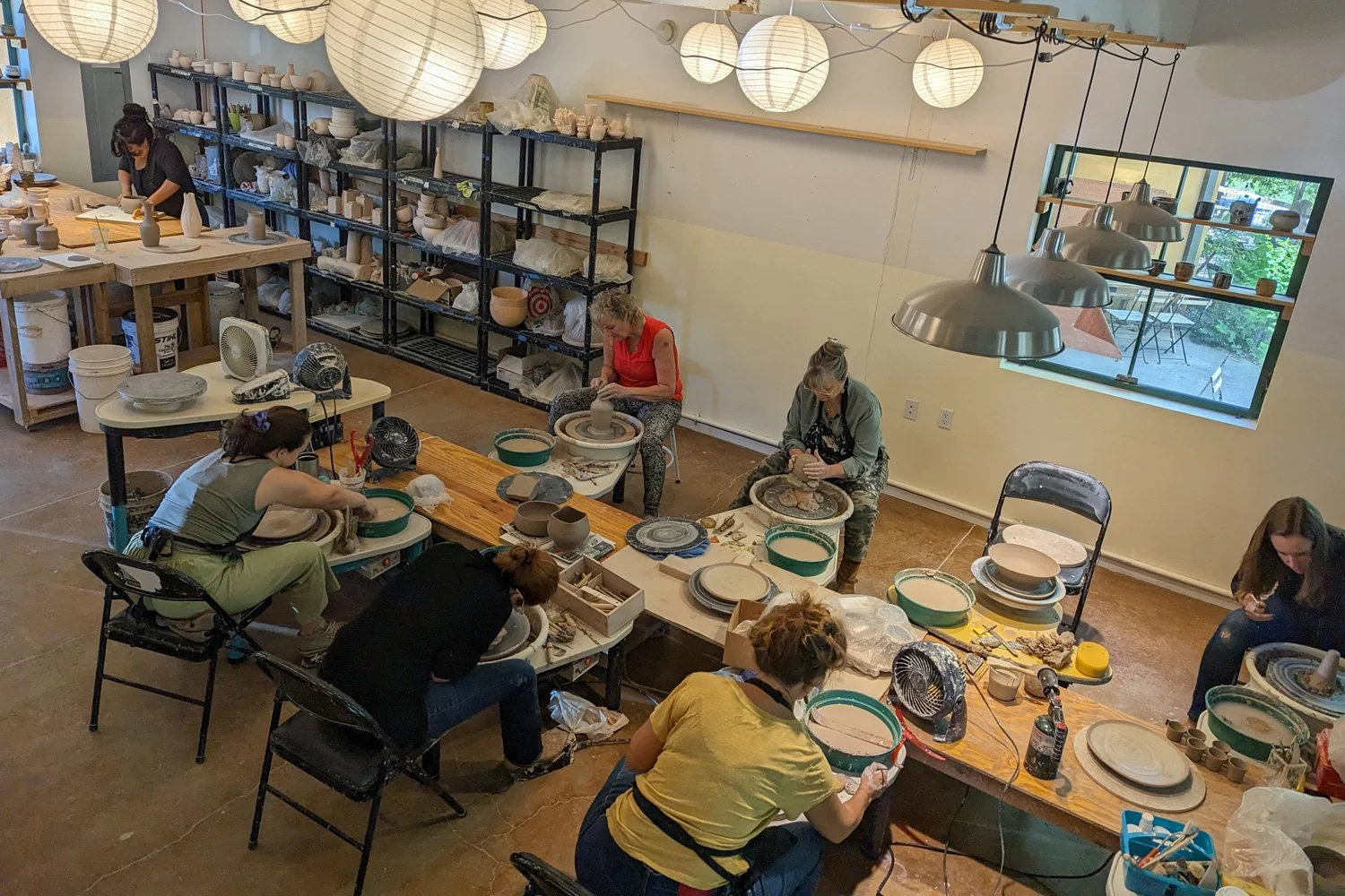 Weekly classes & studio use — Green River Pottery