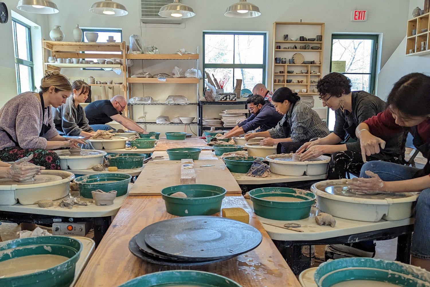 Weekly classes & studio use — Green River Pottery