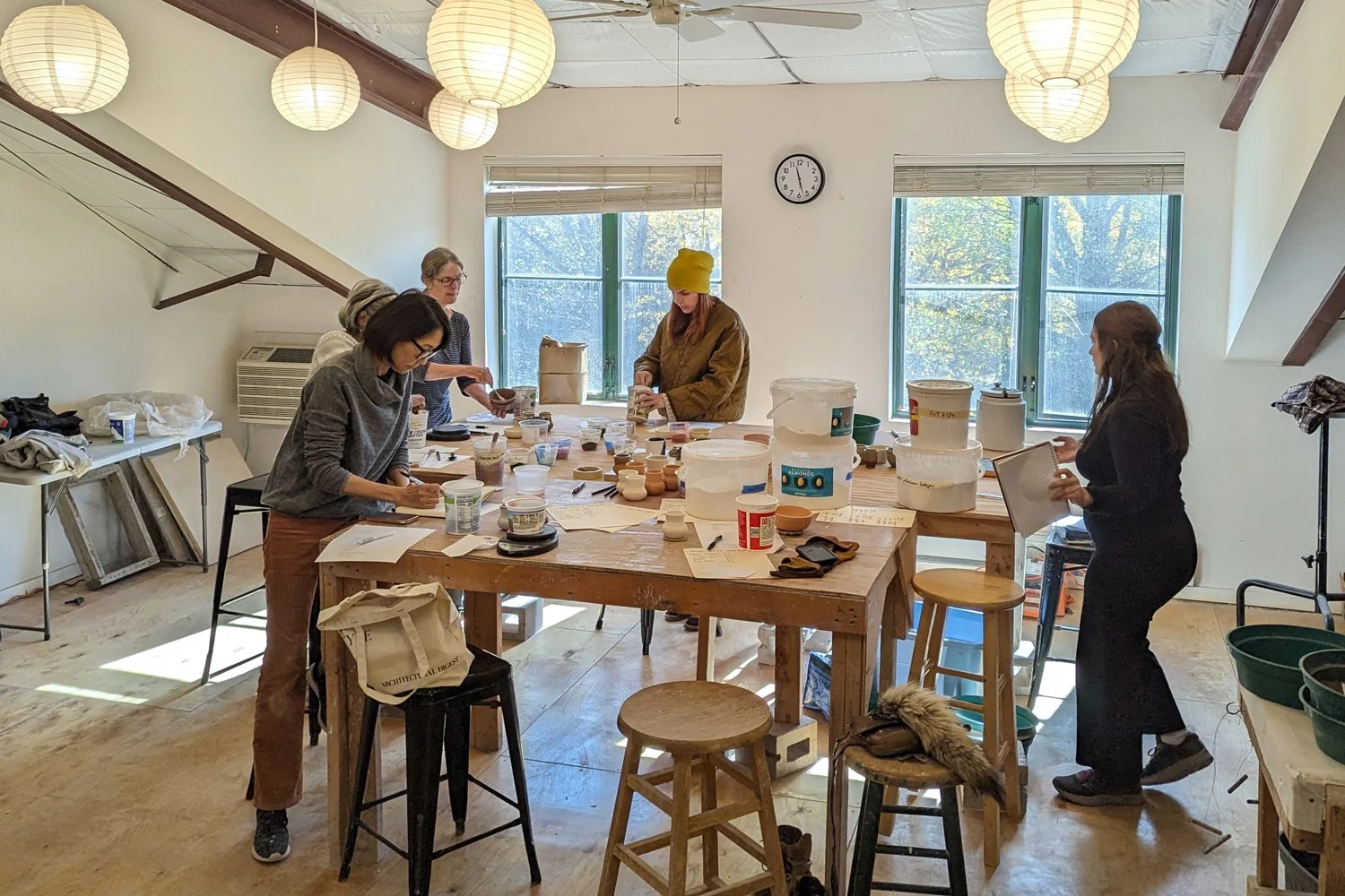 Classes & studio use — Green River Pottery