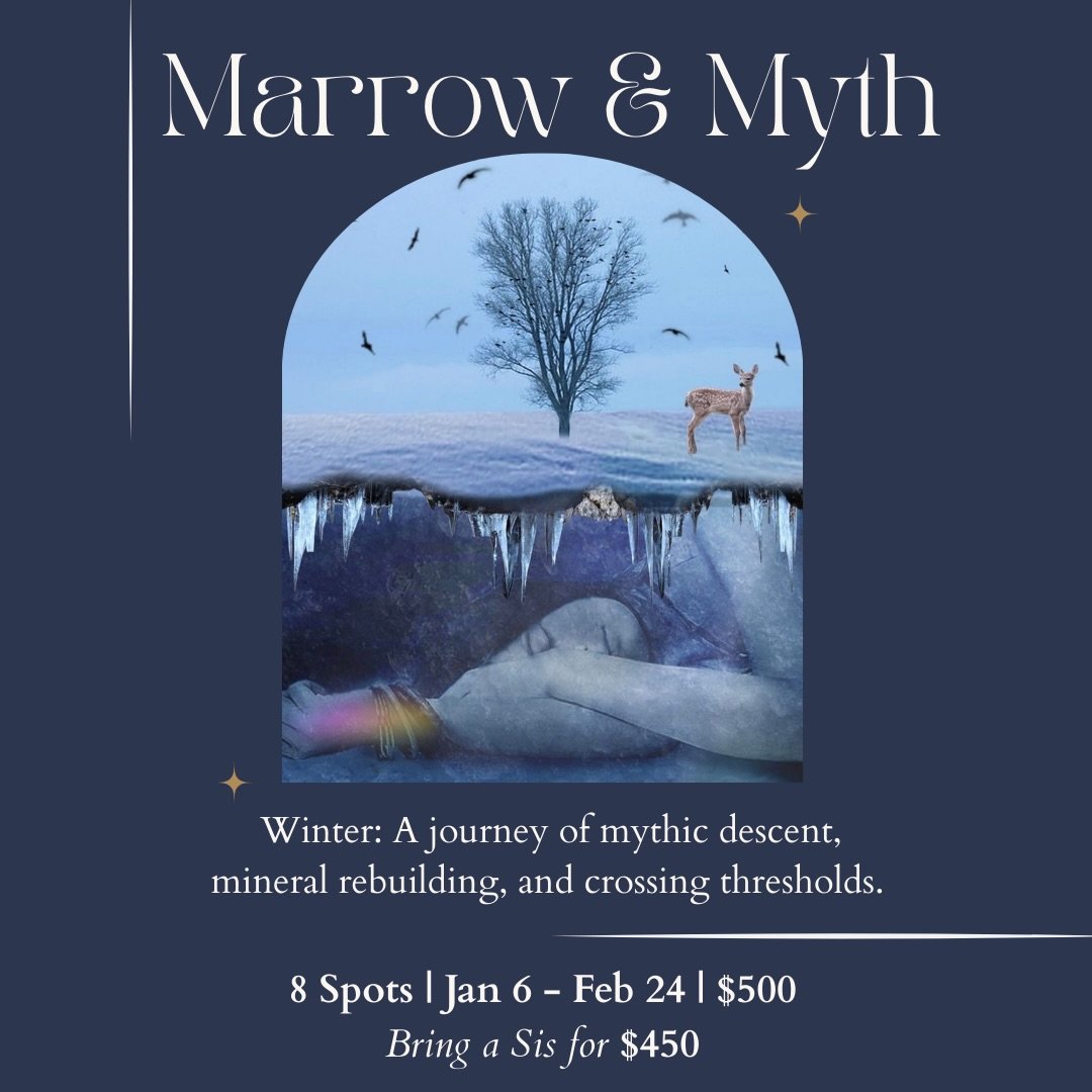 Let&rsquo;s mf winter🪾

As someone who tends to sidestep winter, something in me has shifted. Maybe you too?

This is for the women who want to reclaim the slow, potent descent of winter and its quiet metamorphosis. 
Let&rsquo;s be bone broth sippin