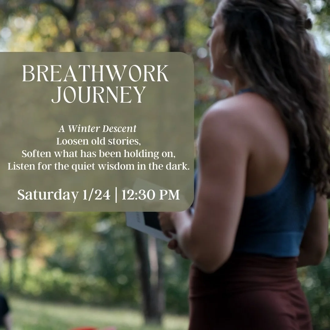 Winter is for Breathwork🌬️
Let&rsquo;s get cozy and breathe it out @theyogadojo 

Join us 12:30 PM for a juicy winter descent that&rsquo;s meant to soften your edges and recalibrate your system. 🫰
&hellip;

Through guided breath and careful pacing,